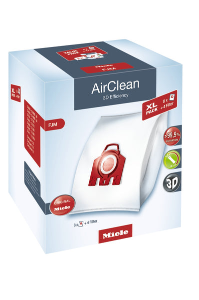 Miele ~ 8 X F/J/M AirClean Dustbags